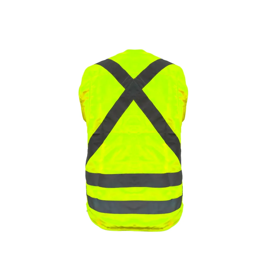 Chaleco geólogo 360 gabardina con cintas reflectantes KUMEN