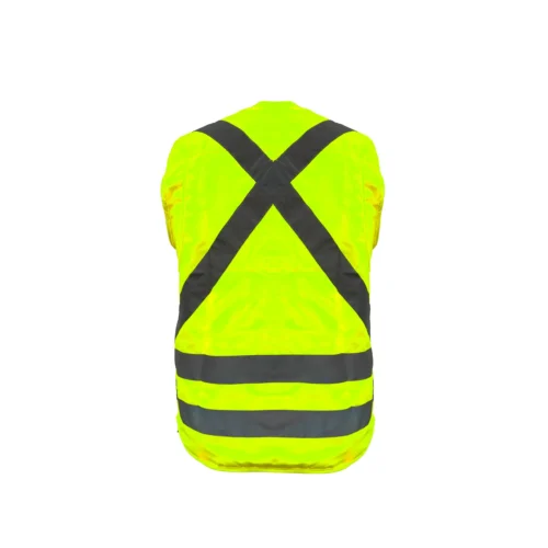 Chaleco geólogo 360 gabardina con cintas reflectantes KUMEN