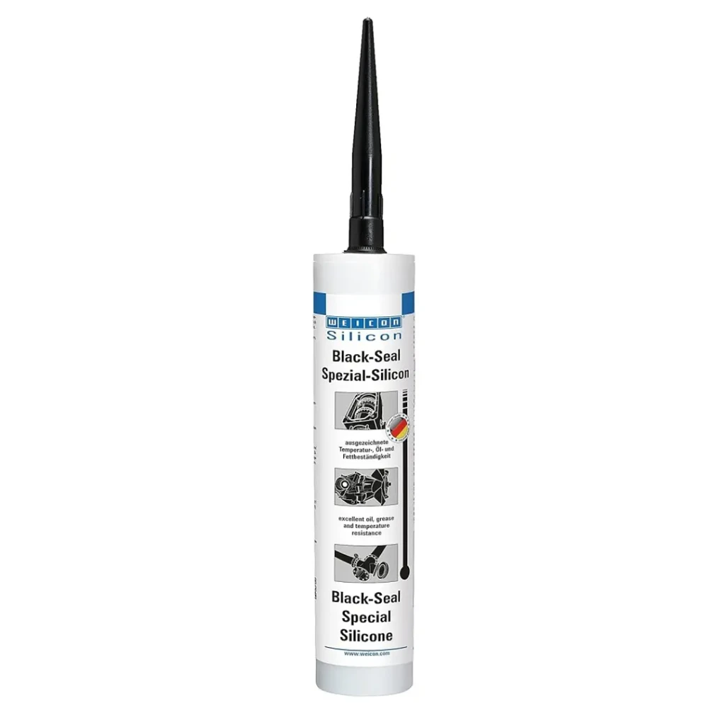 Silicona negra alta temperatura WEICON Black Seal – Resistencia hasta 300 °C