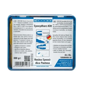 Masilla epóxica WEICON 400grs – Reparación industrial para metal, cerámica y hormigón