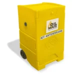 Kit Antiderrame Universal 120 L con Gabinete – Contención de Derrames y Productos Químicos