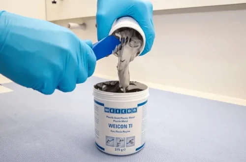 Recubrimiento Epoxi con Carga Metálica (2 kg) - WEICON Titanio