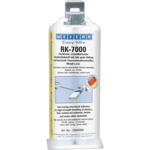 Adhesivo estructural WEICON RK-7000 – Alta resistencia y elasticidad residual