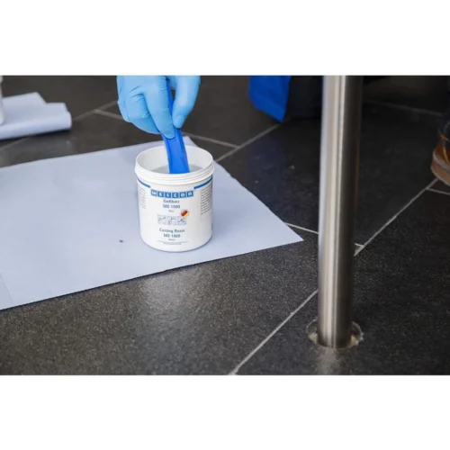 Resina Epoxi Transparente MS 1000 WEICON para Pegar y Laminar 1 Kg