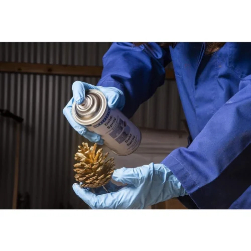 Pintura de oro en spray acabado metálico profesional WEICON 400 ml