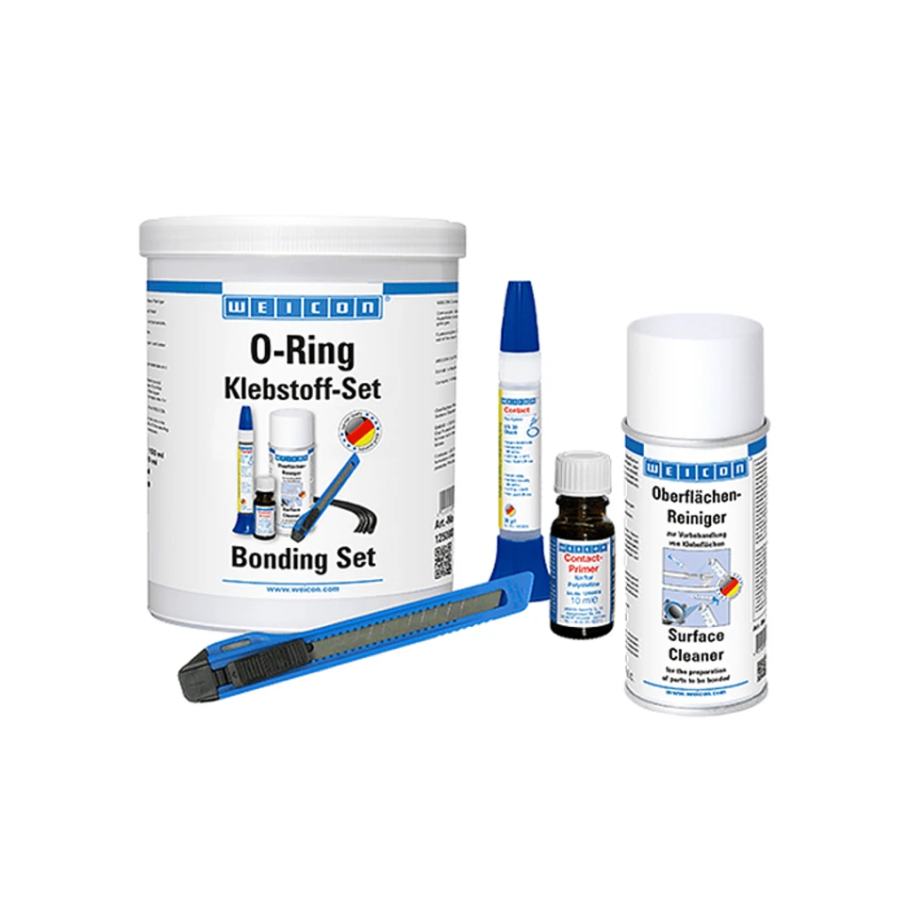 Kit para fabricar O-rings WEICON – Adhesivo, imprimador y limpiador incluidos