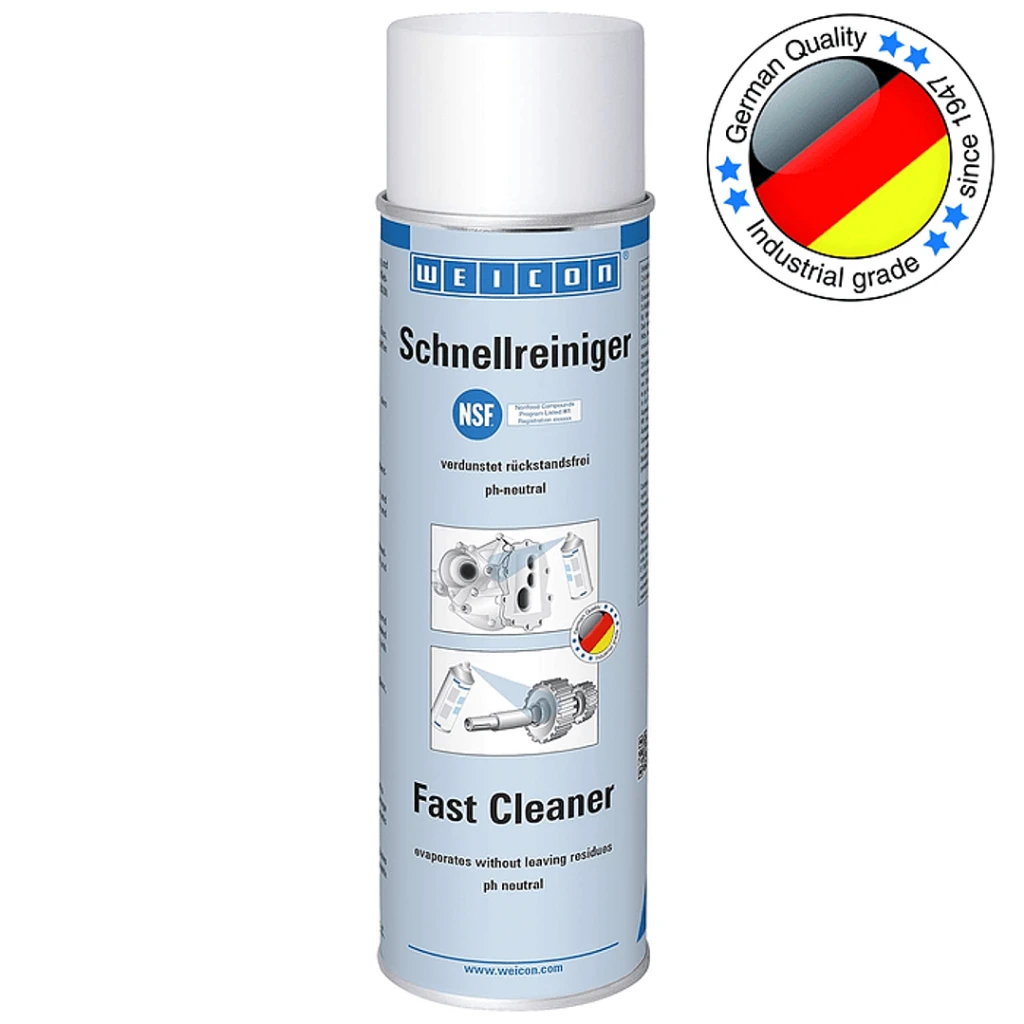 Desengrasante spray WEICON NSF A1 Limpiador Rápido 500 ml