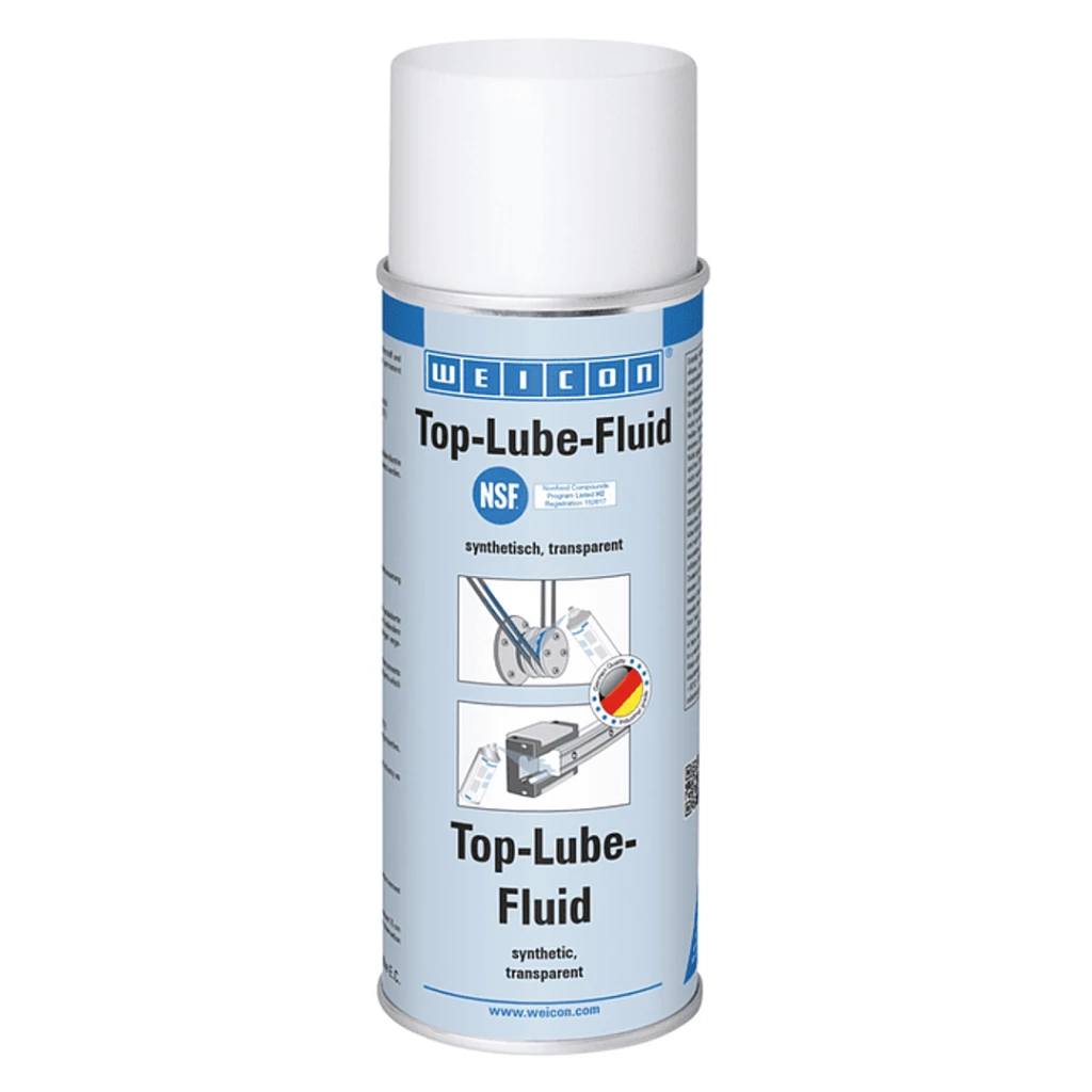 Lubricante Grado Alimenticio en Spray WEICON Top-Lub Fluid 400 ml