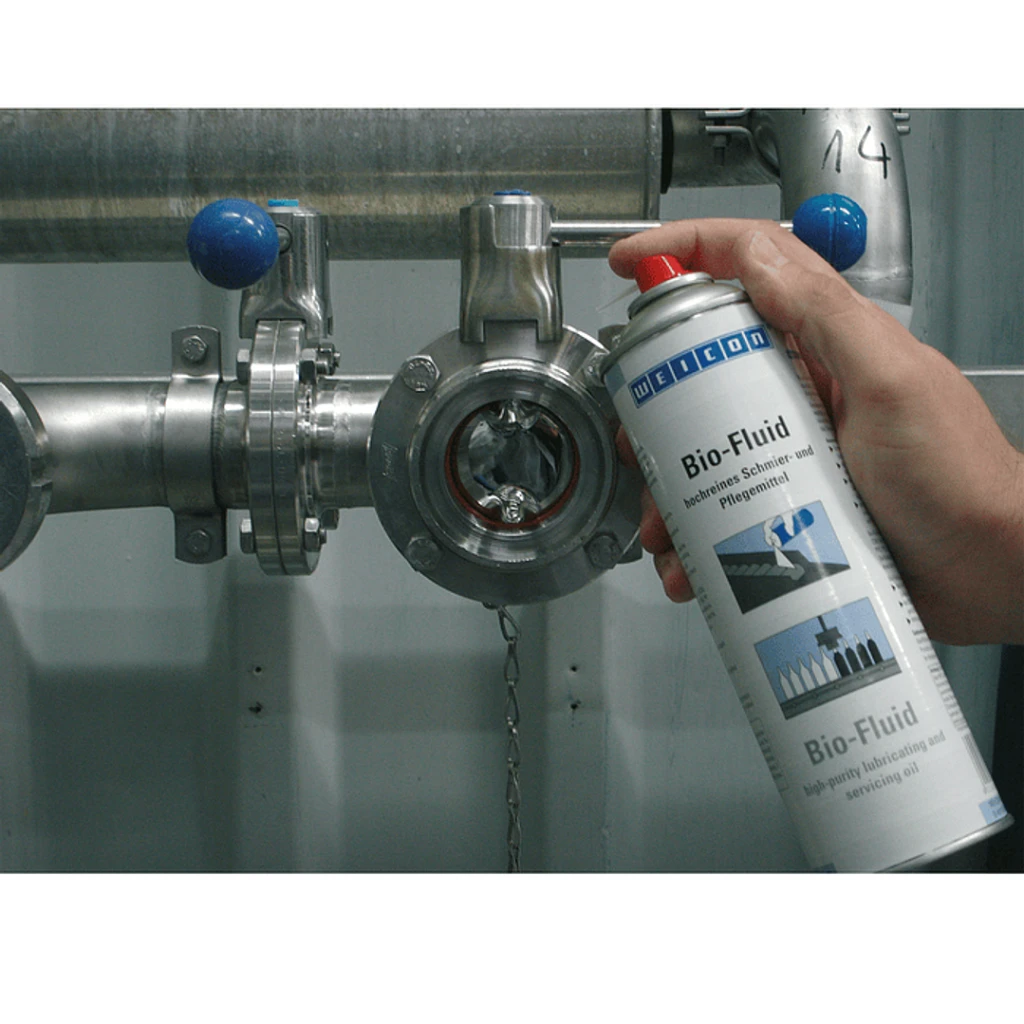Aceite lubricante grado alimenticio spray WEICON Bio Fluid 500 ml