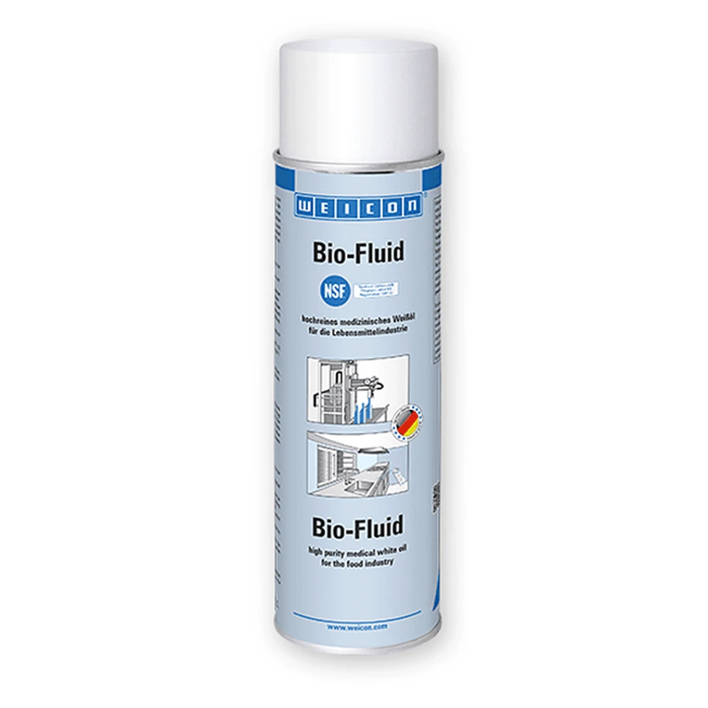Aceite lubricante grado alimenticio spray WEICON Bio Fluid 500 ml