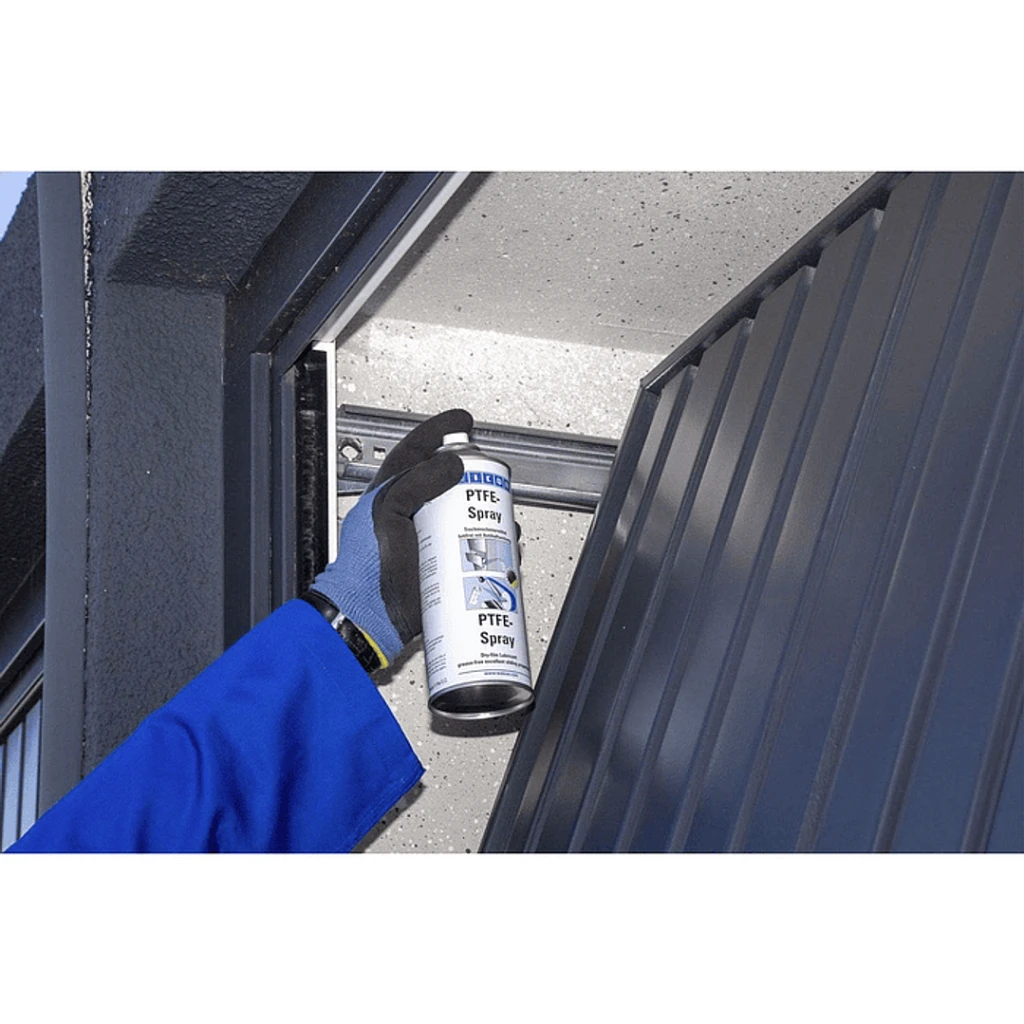 Lubricante seco PTFE en spray WEICON – Antiadherente de teflón para alta fricción
