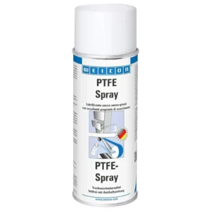 Lubricante seco PTFE en spray WEICON – Antiadherente de teflón para alta fricción
