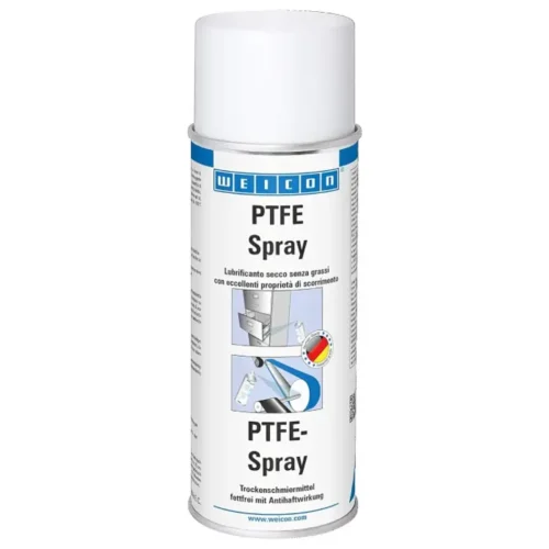 10791750179822 Lubricante seco PTFE en spray WEICON – Antiadherente de teflón para alta fricción