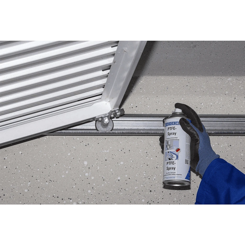 Lubricante seco PTFE en spray WEICON – Antiadherente de teflón para alta fricción