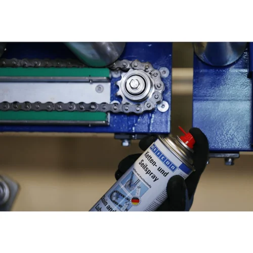 Grasa en spray para cadenas y cables WEICON – Lubricante adherente de alta presión