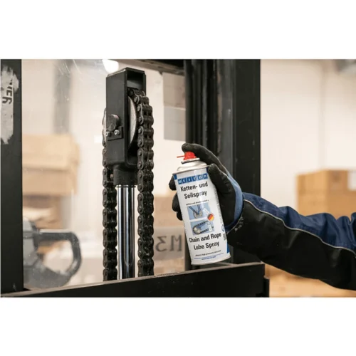 Grasa en spray para cadenas y cables WEICON – Lubricante adherente de alta presión
