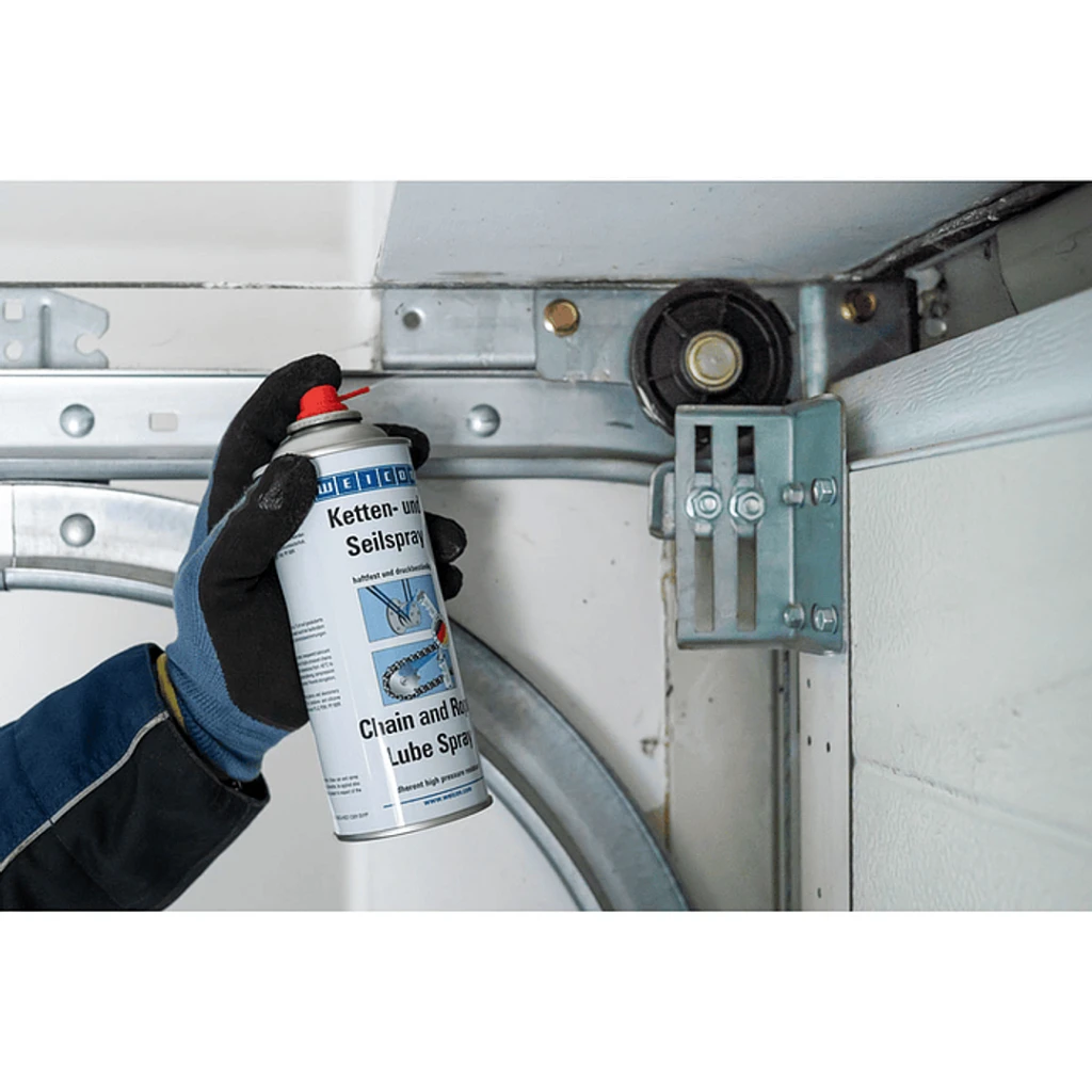 Grasa en spray para cadenas y cables WEICON – Lubricante adherente de alta presión
