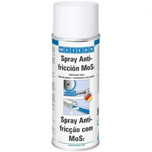 Antifricción en Spray – Reduce el desgaste en condiciones extremas, con Molibdeno MoS2 – Weicon