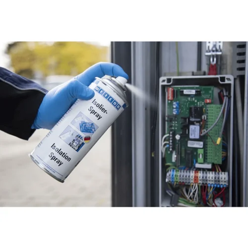 10791750186606-(3725) Barniz dieléctrico WEICON en spray aislante eléctrico 400 ml