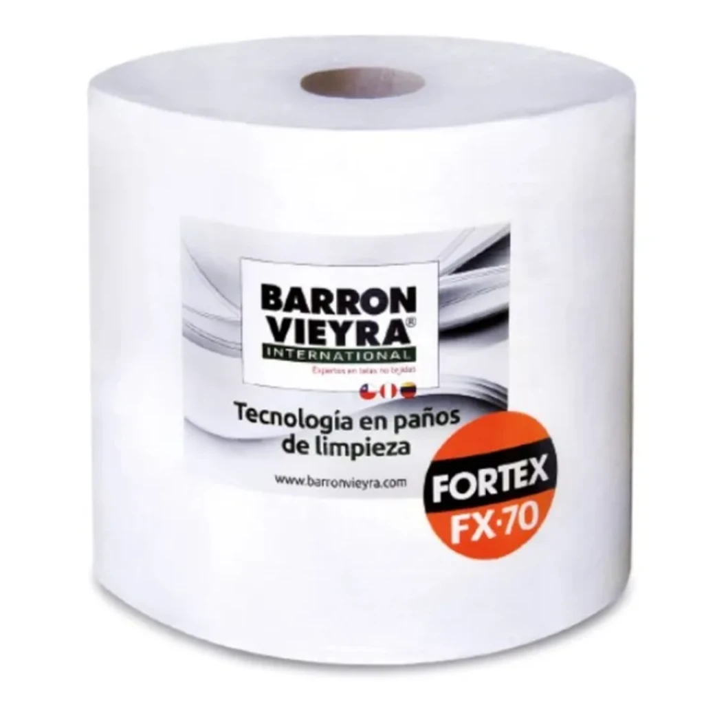 Paño Absorbente Sin Pelusas Rollo 1200 Pzs Fortex 70