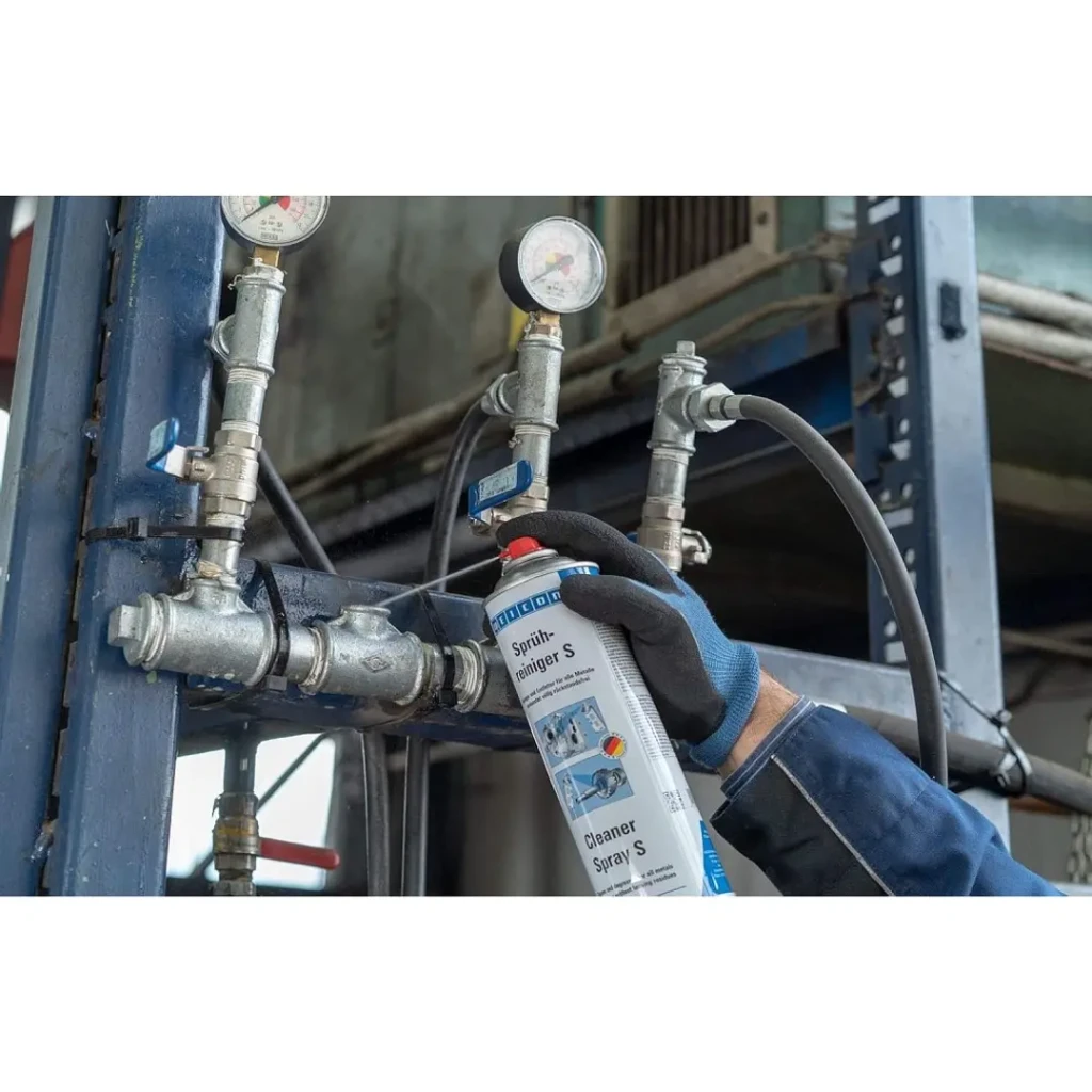 Desengrasante industrial en spray WEICON S – Limpieza rápida sin residuos