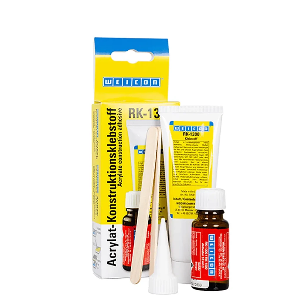 Adhesivo acrílico estructural RK-1300 para metales y plásticos duros