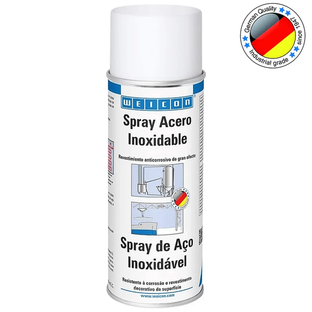 Pintura para acero inoxidable en spray 400 ml – Recubrimiento acero WEICON