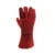 Guante soldador rojo de cuero descarne 35 cm RESISTOR