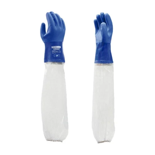 Guante OR657 PVC Largo – Impermeable resistente a hidrocarburos
