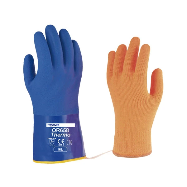 Guante TOWA OR658 – Térmico impermeable PVC certificado ISP