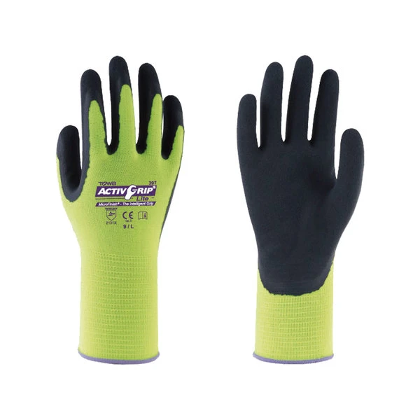 Guante TOWA ActivGrip Lite 397 – Liviano con agarre superior MicroFinish