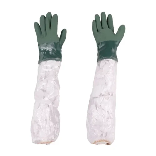 Guante TOWA ActivGrip 567 – Nitrilo largo impermeable con agarre MicroFinish® (60 cm)