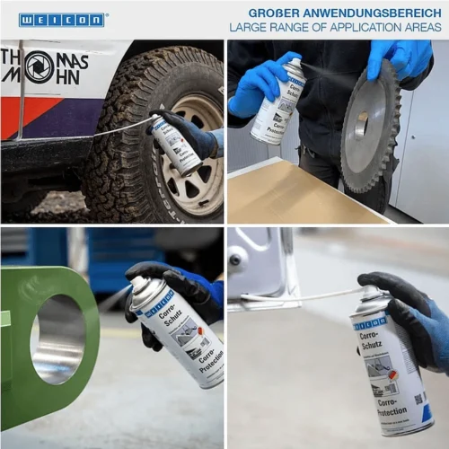 Anticorrosivo Transparente WEICON en Spray para Protección de Metales