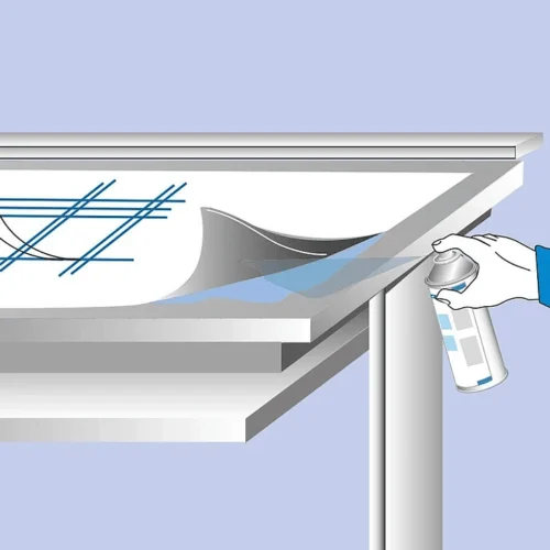 Pegamento reposicionable en spray transparente Weicon - Sin Residuos