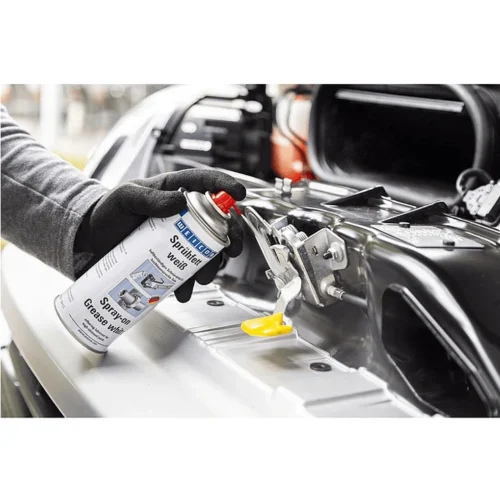 Grasa Blanca en Spray para Lubricación Industrial Weicon