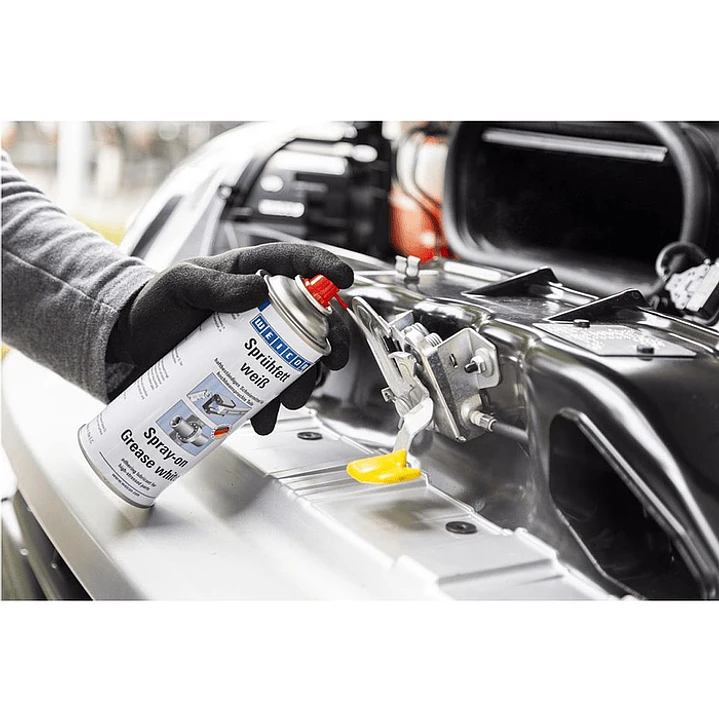 Grasa Blanca en Spray para Lubricación Industrial Weicon