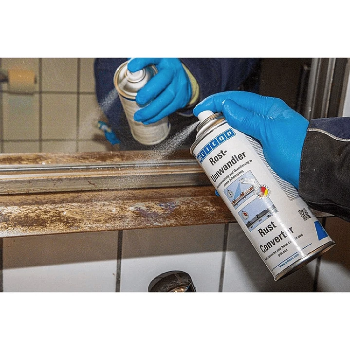 Convertidor de Óxido en Spray WEICON para Tratamiento Anticorrosivo