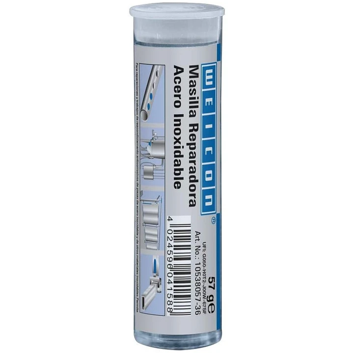 Masilla para acero inoxidable Weicon