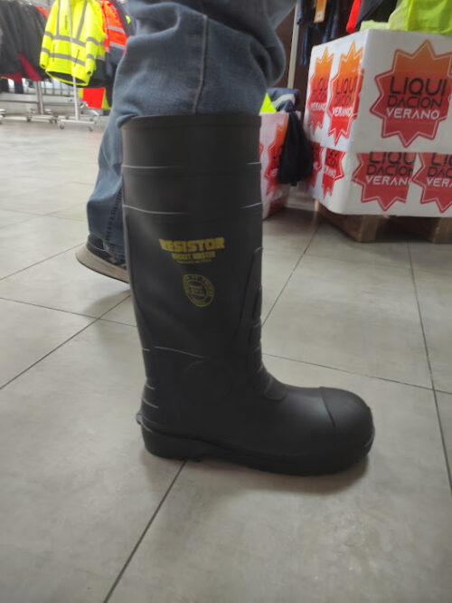 Bota impermeable Reforzada Rocket Master PVC con puntera y planta de acero