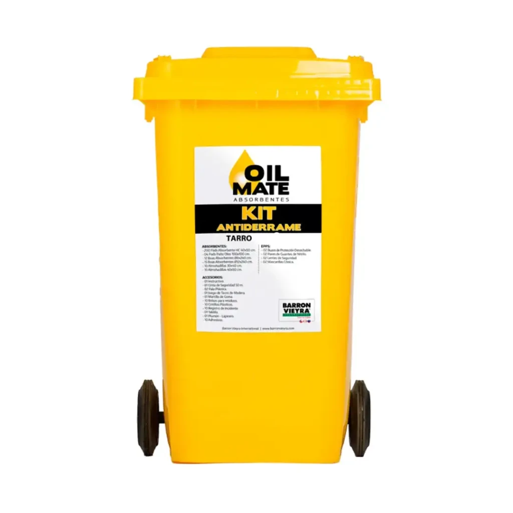 Kit antiderrame de hidrocarburos – Sistemas de contención de derrames Oil Mate