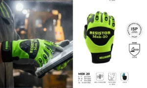 Guante antivibración MEK 20 HV protección TPR