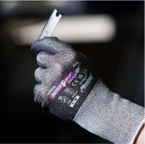 Guante TOWA ActivGrip Kunai 535 – Anticorte A5 certificado ISP