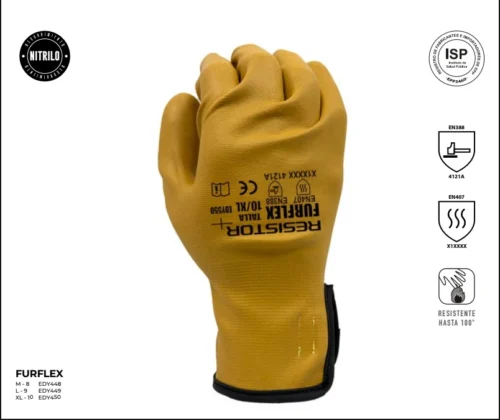 Guante Resistor FURFLEX Antihongos y Antihumedad – Rinde como 4 Cabritilla