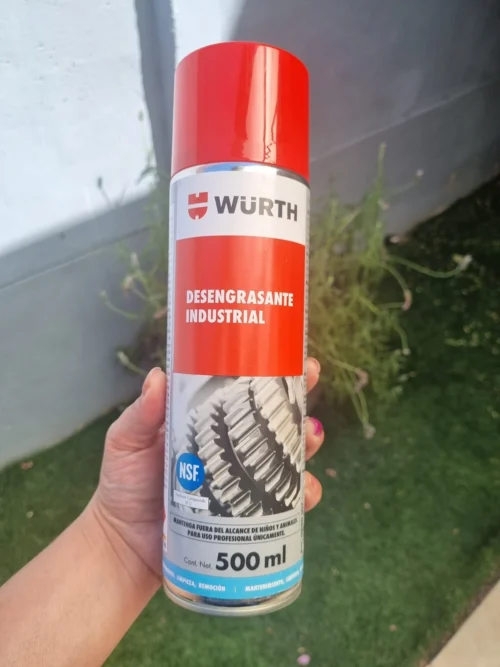 Desengrasante WURTH - Para zonas de proceso alimenticio NSF K1