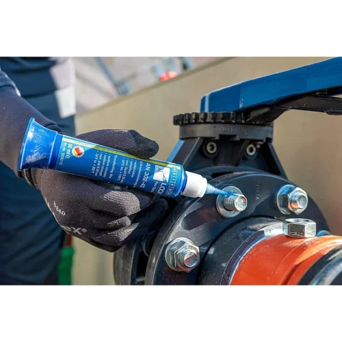Traba pernos fuerza media AN 302-42 azul - Weiconlock