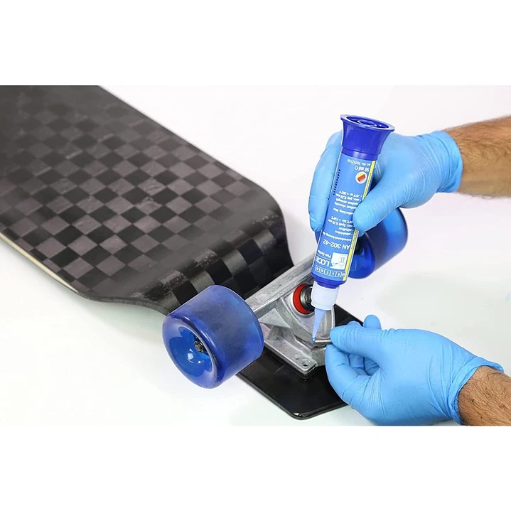 Traba pernos fuerza media AN 302-42 azul - Weiconlock
