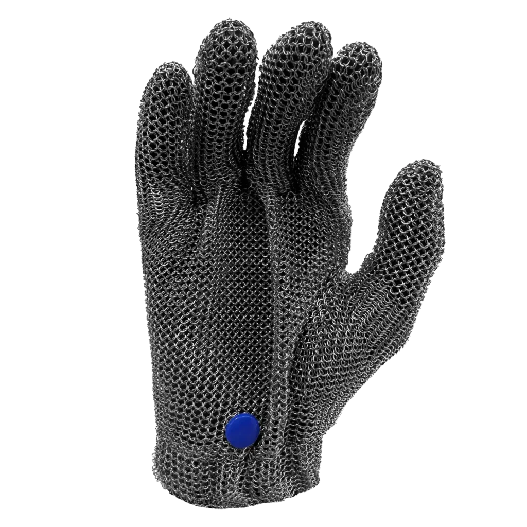 Guantes de carnicero de malla de acero inoxidable RESISTOR ISP