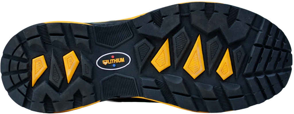 Zapatos de seguridad impermeable waterproof LITHIUM LT-502 con botón giratorio