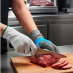 Guantes de carnicero de malla de acero inoxidable RESISTOR ISP