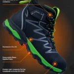 Zapatos de seguridad impermeables waterproof LITHIUM LT-503 dieléctricos